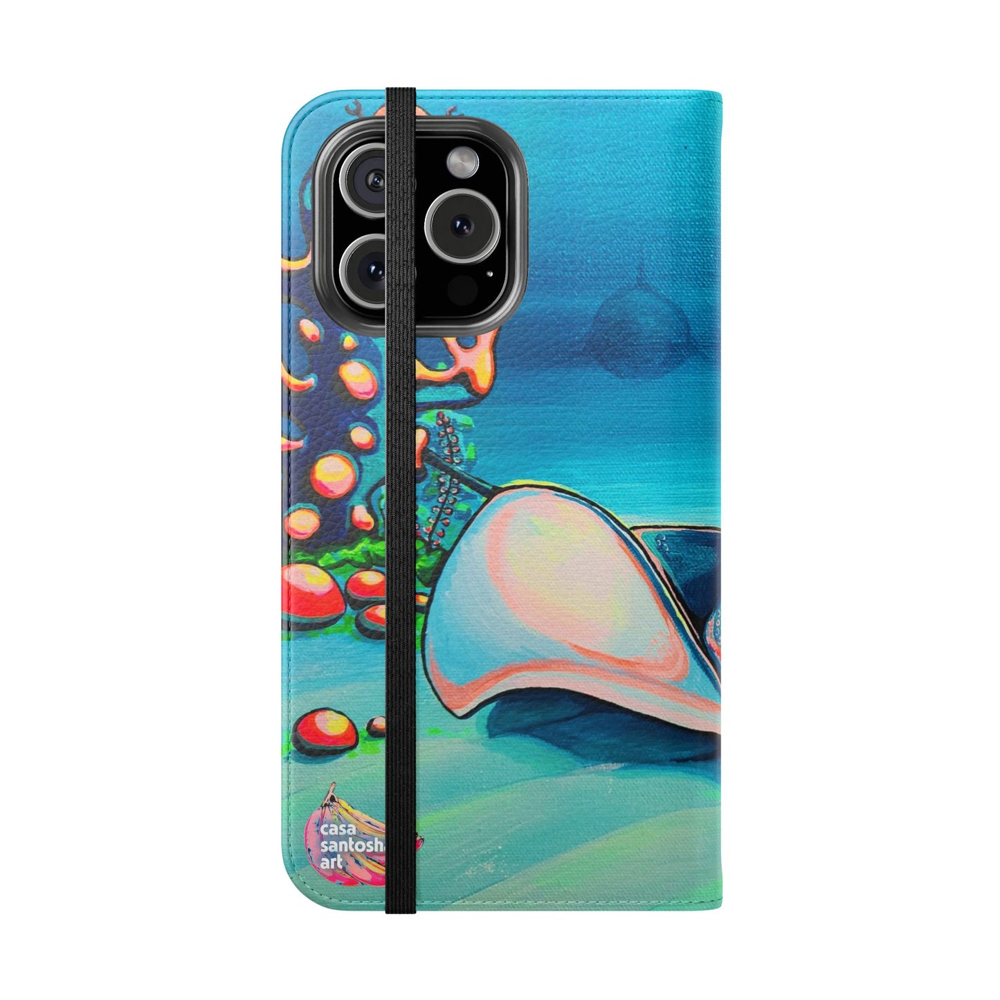 Cyclops Stingray Flip Phone Case – Wallet Cover with Card Slots