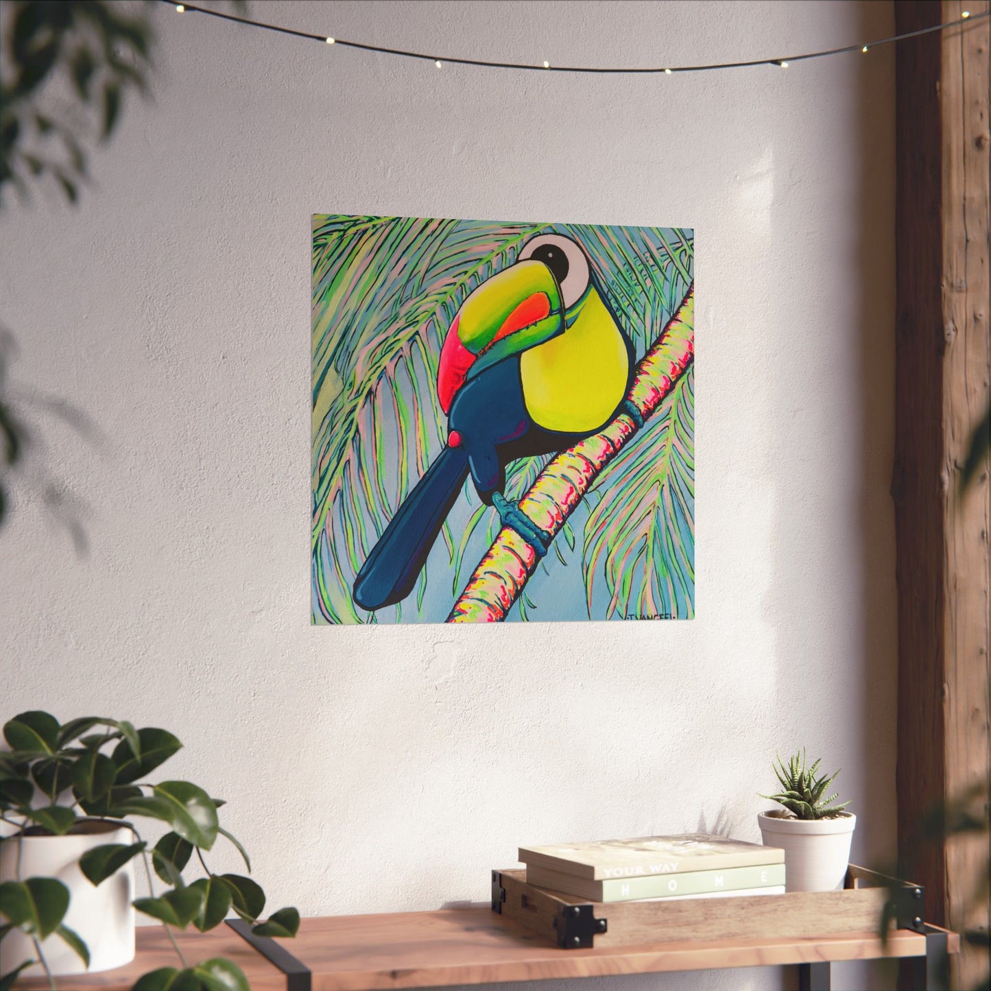 Cyclops Toucan Giclée Art Poster
