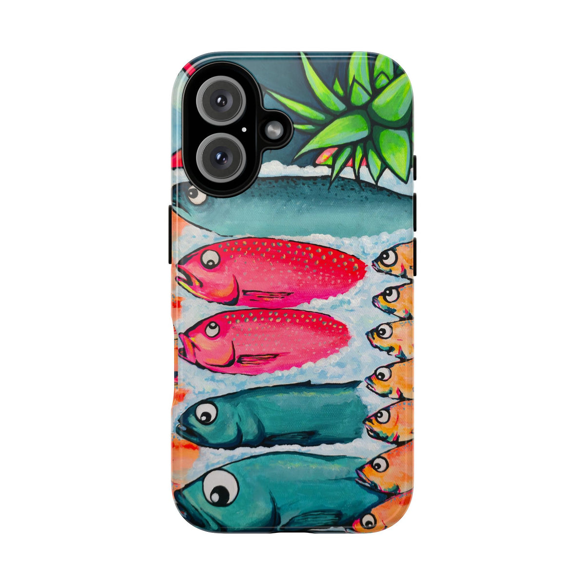 Neon Cabo Fish Market Tough Phone Case