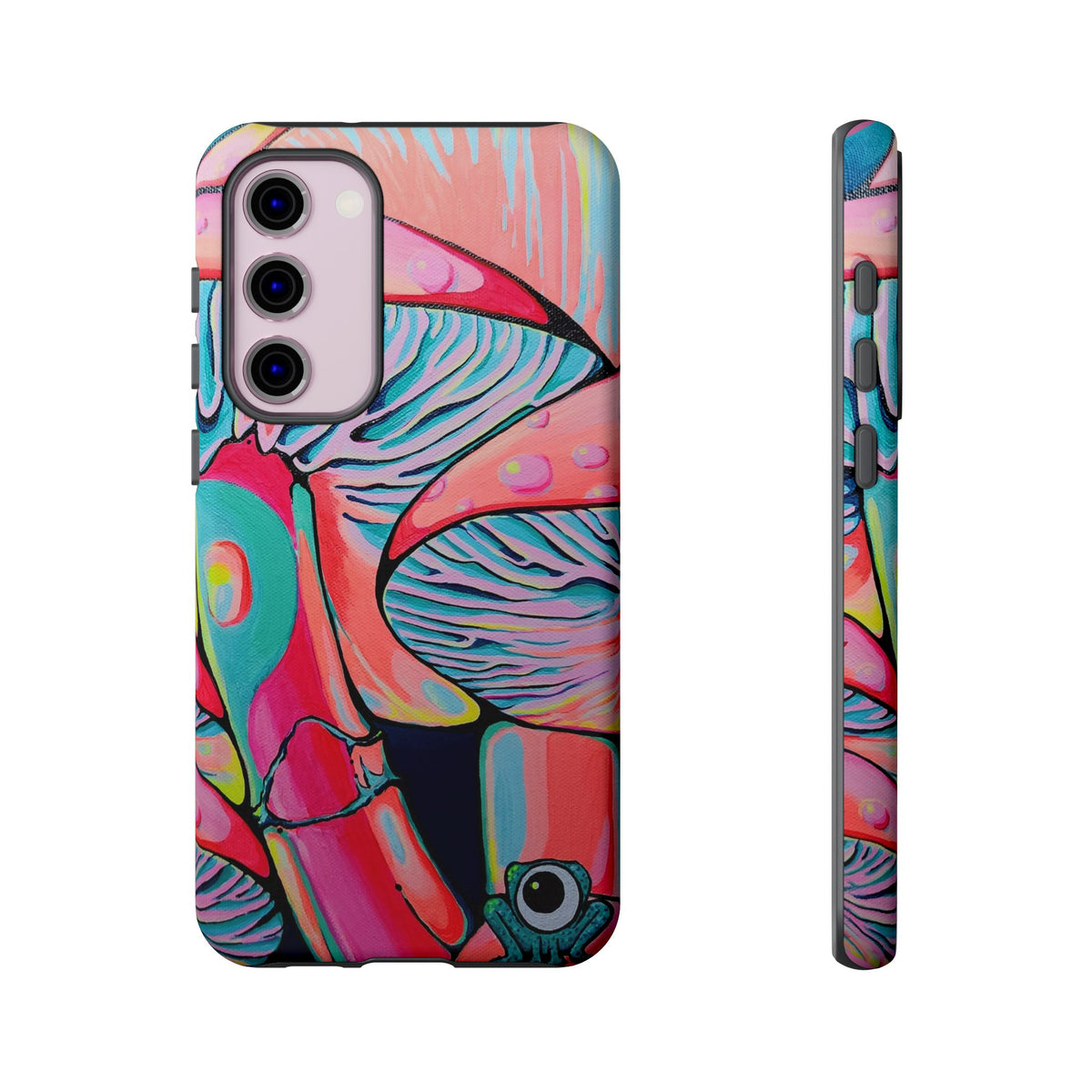 Coque de téléphone résistante Trippy Mushrooms