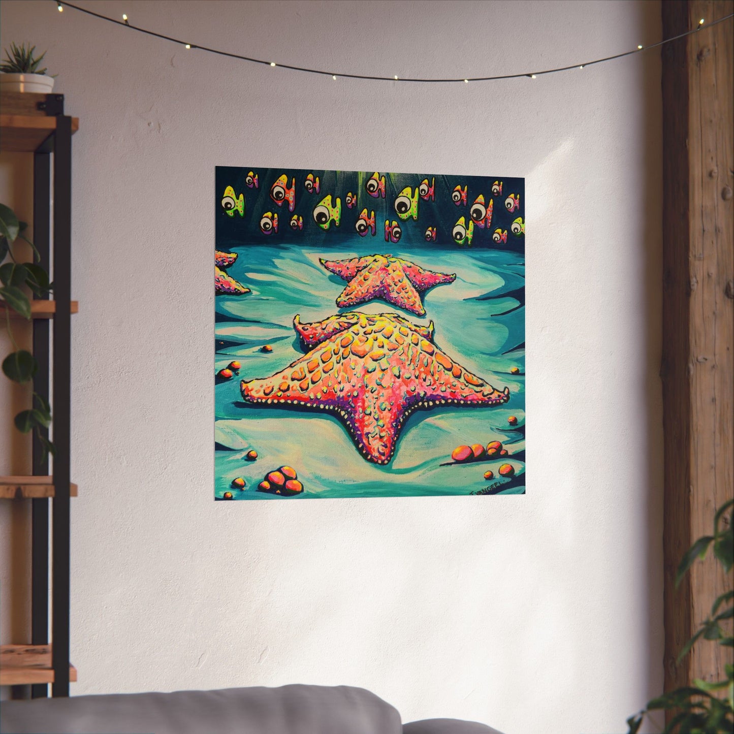 Cyclops Starfish Giclée Art Poster
