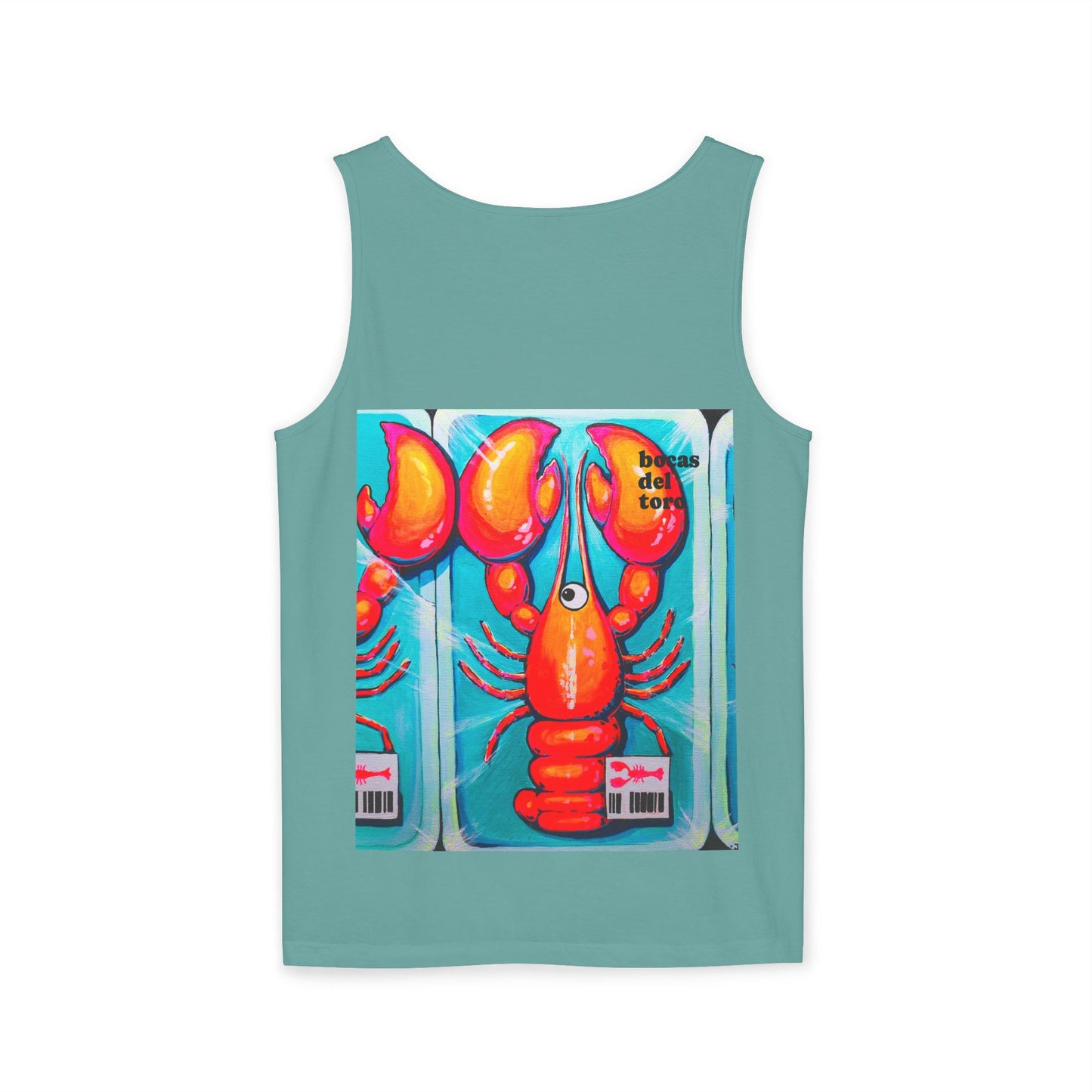 Unisex Fresh Neon Lobster Tank Top - Perfect for Summer Vibes