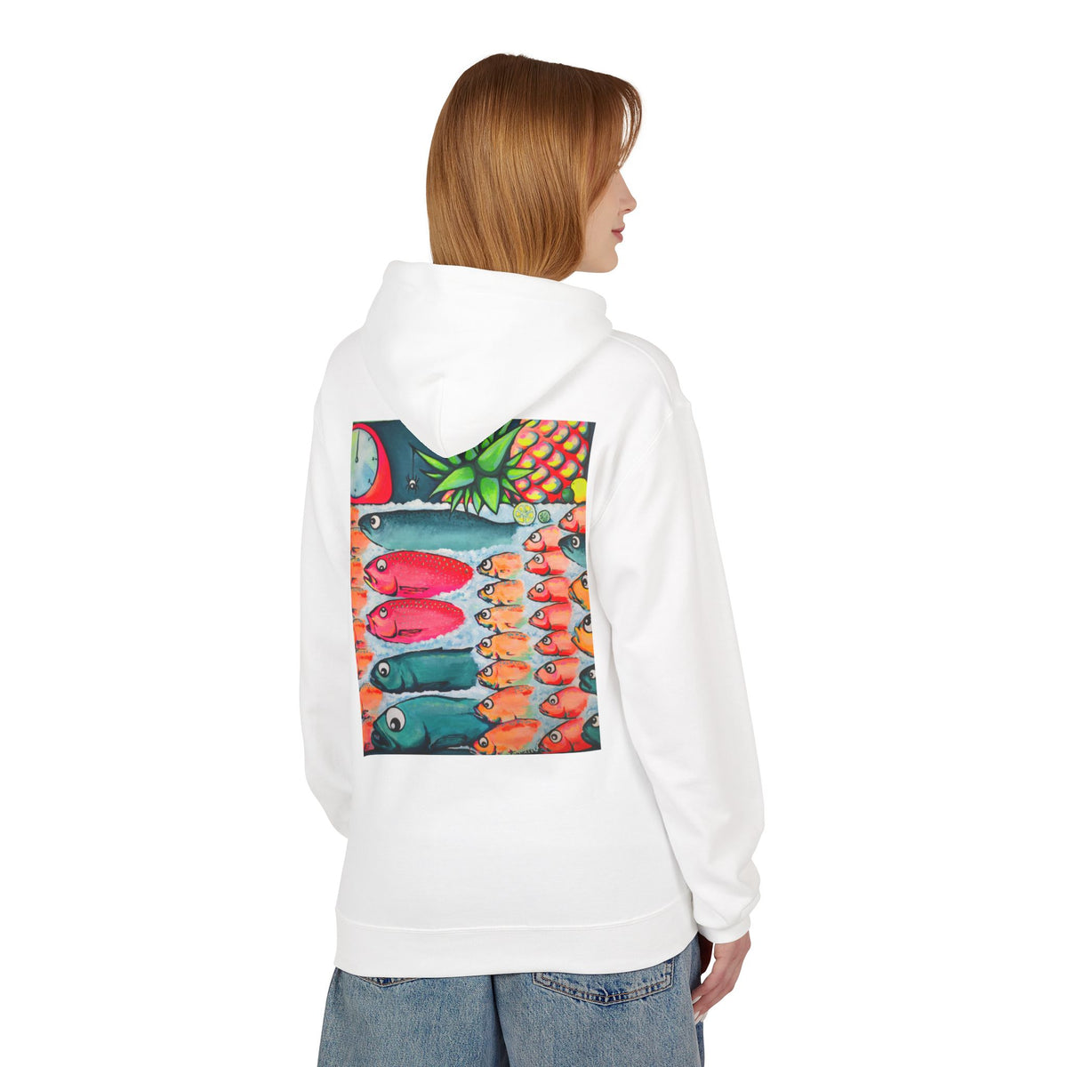 Unisex Neon Cabo Fish Market Soft Hoodie
