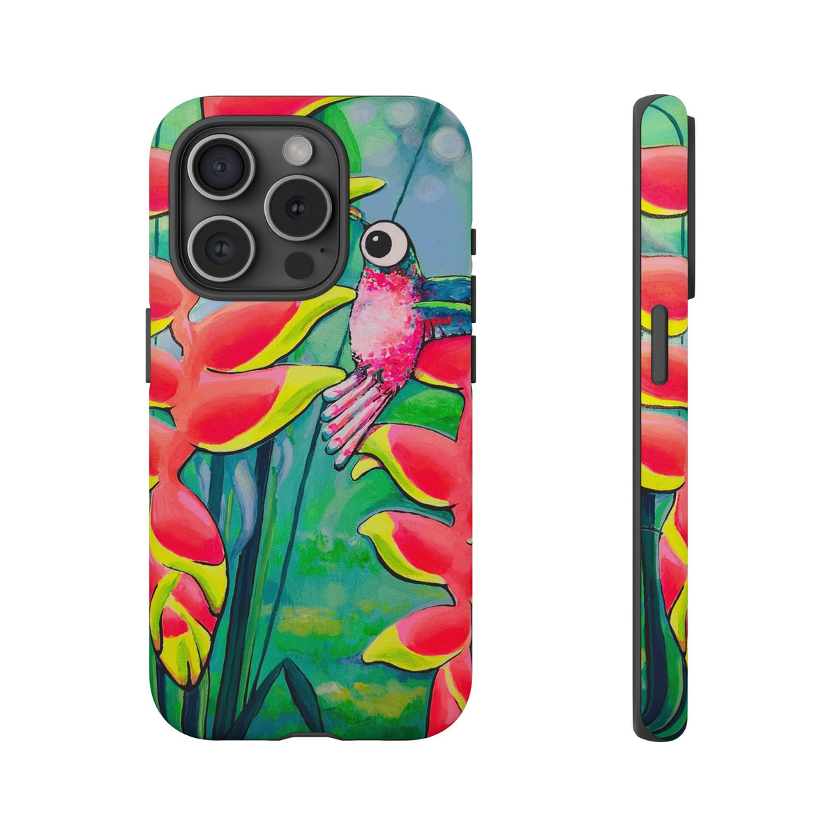 Cyclops Hummingbirds Tough Phone Case