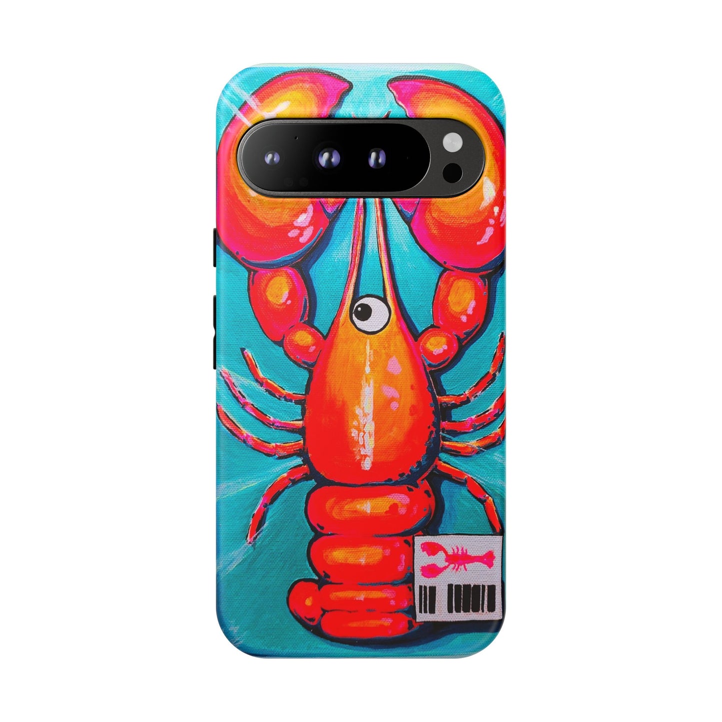 Neon Lobster Tough Phone Case