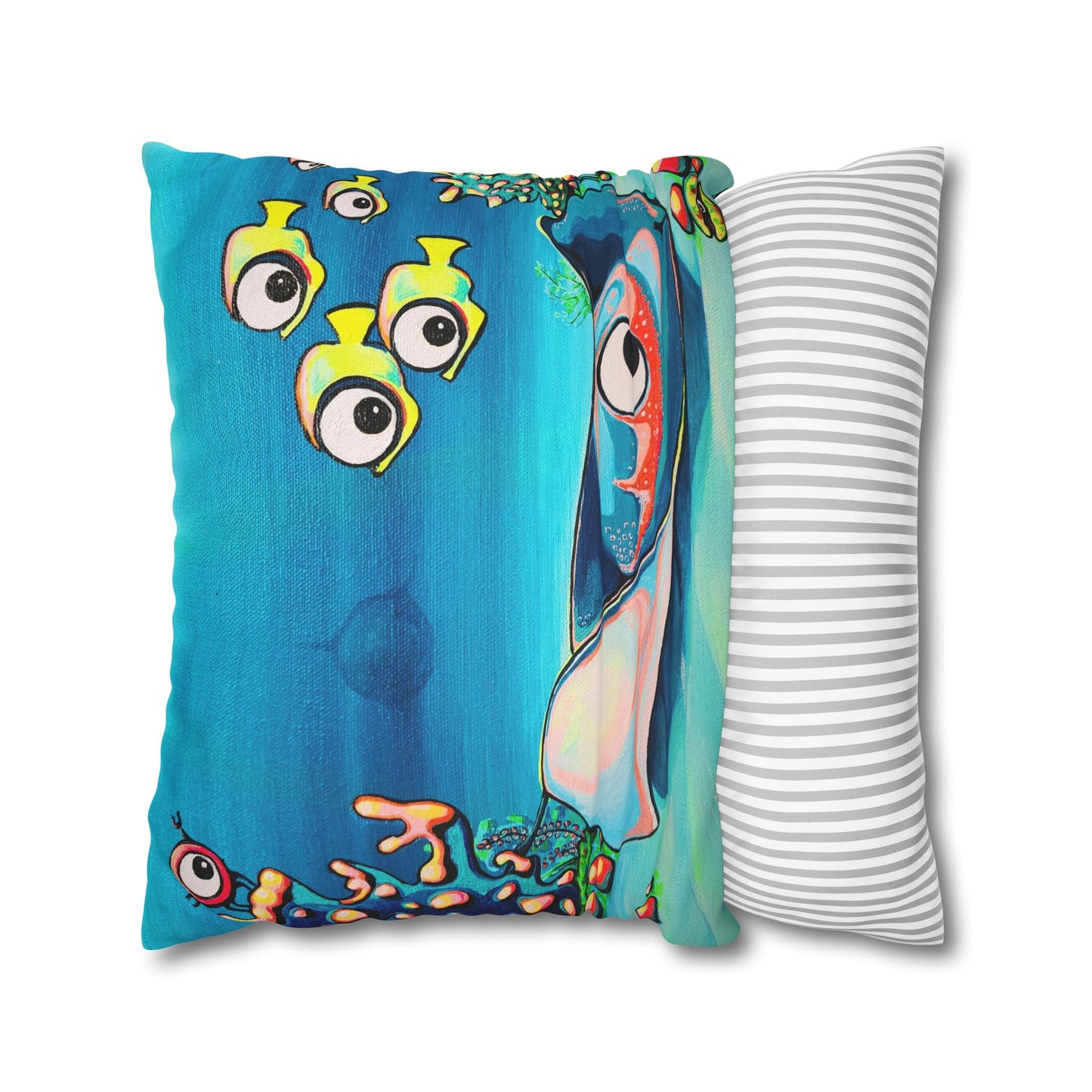 Cyclops Stingray Pillowcase for Throw Pillow, Cover Only