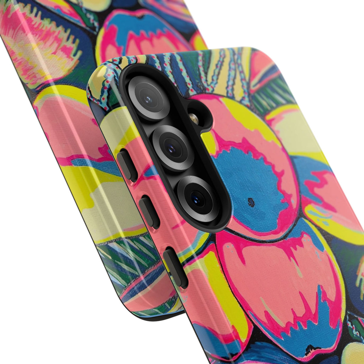 Neon Coconuts Tough Phone Case