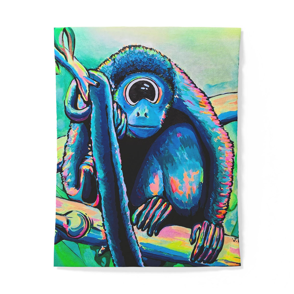 Cyclops Monkey Duvet Cover
