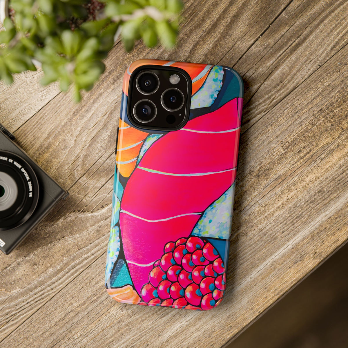 Coque de téléphone résistante Néon Sushi