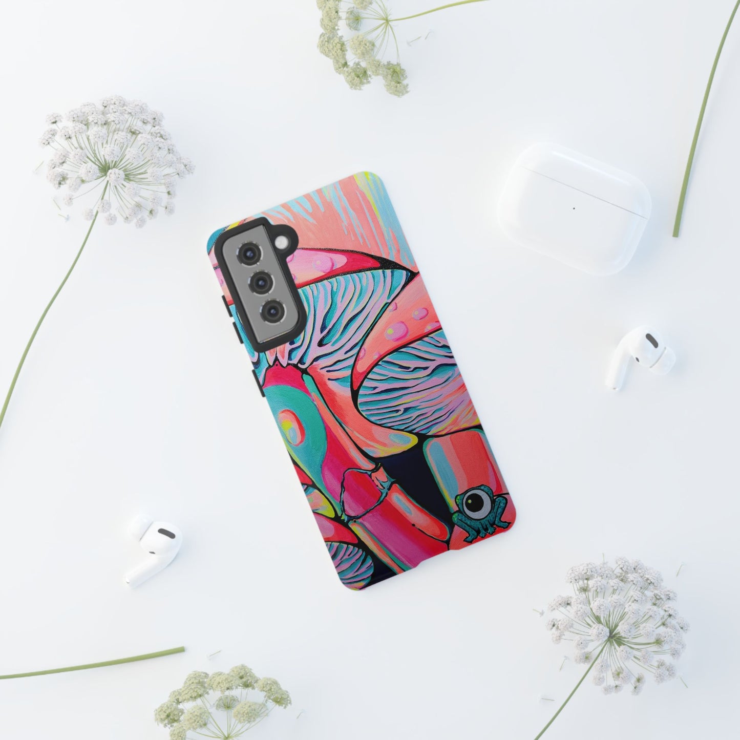 Trippy Mushrooms Tough Phone Case