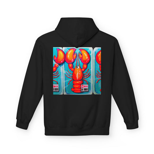 Unisex Fresh Neon Lobster Soft Hoodie