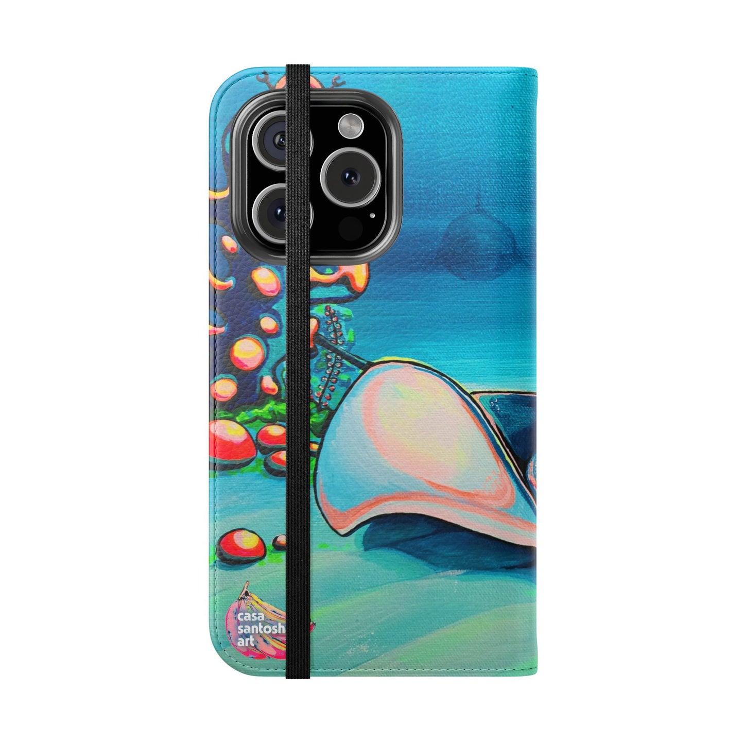 Cyclops Stingray Flip Phone Case – Wallet Cover with Card Slots