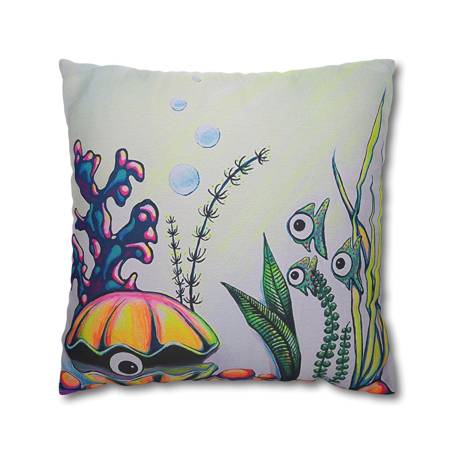 Cyclops Clam Pillowcase for Throw Pillow, Cover Only