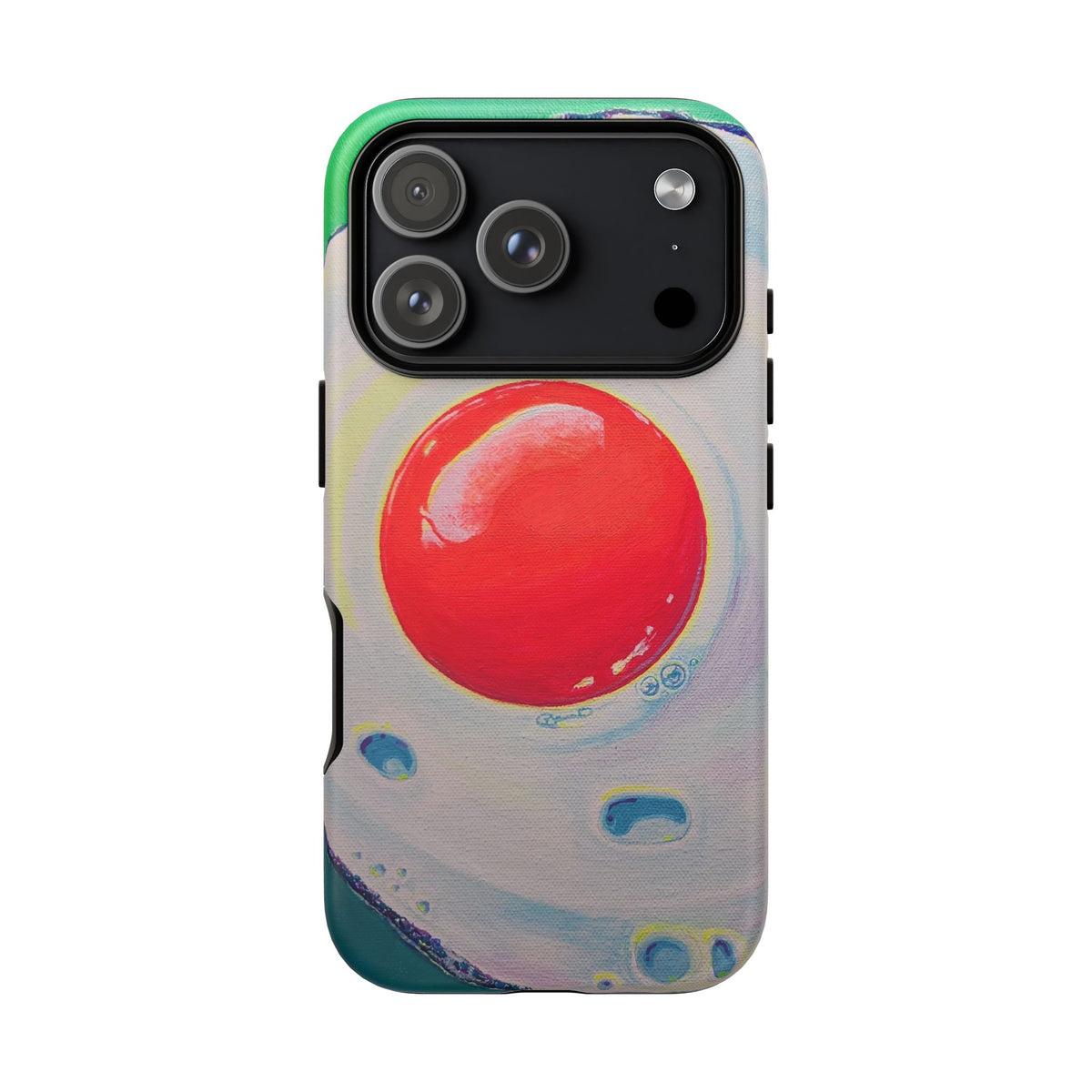 Neon Fried Egg Tough Phone Case