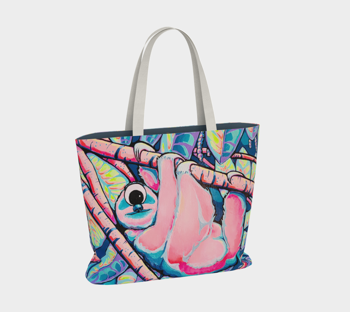 Cyclops Sloth Market Tote