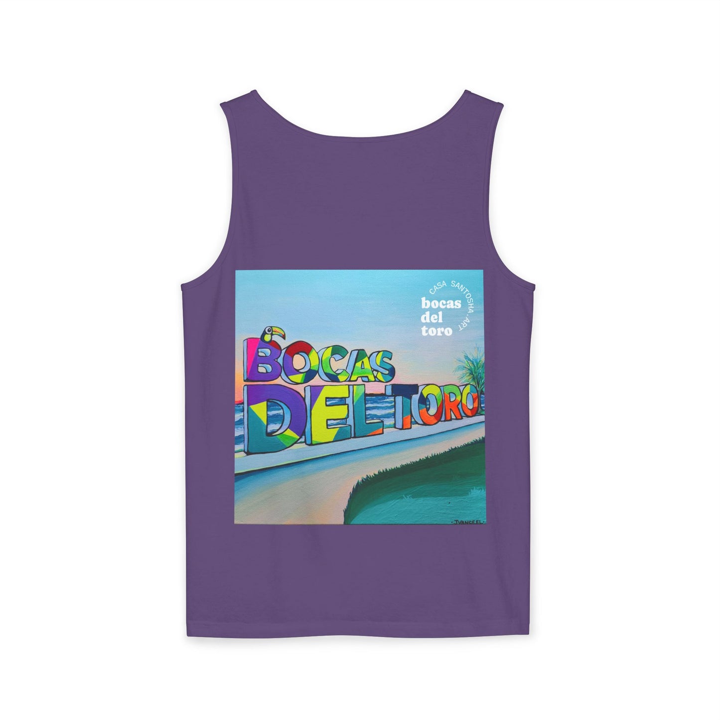 Unisex Bocas Del Toro Sign Tank Top - Perfect for Summer Vibes