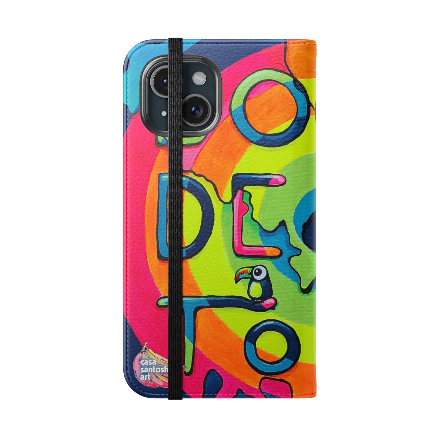 Bocas Del Toro Islands Flip Phone Case – Wallet Cover with Card Slots