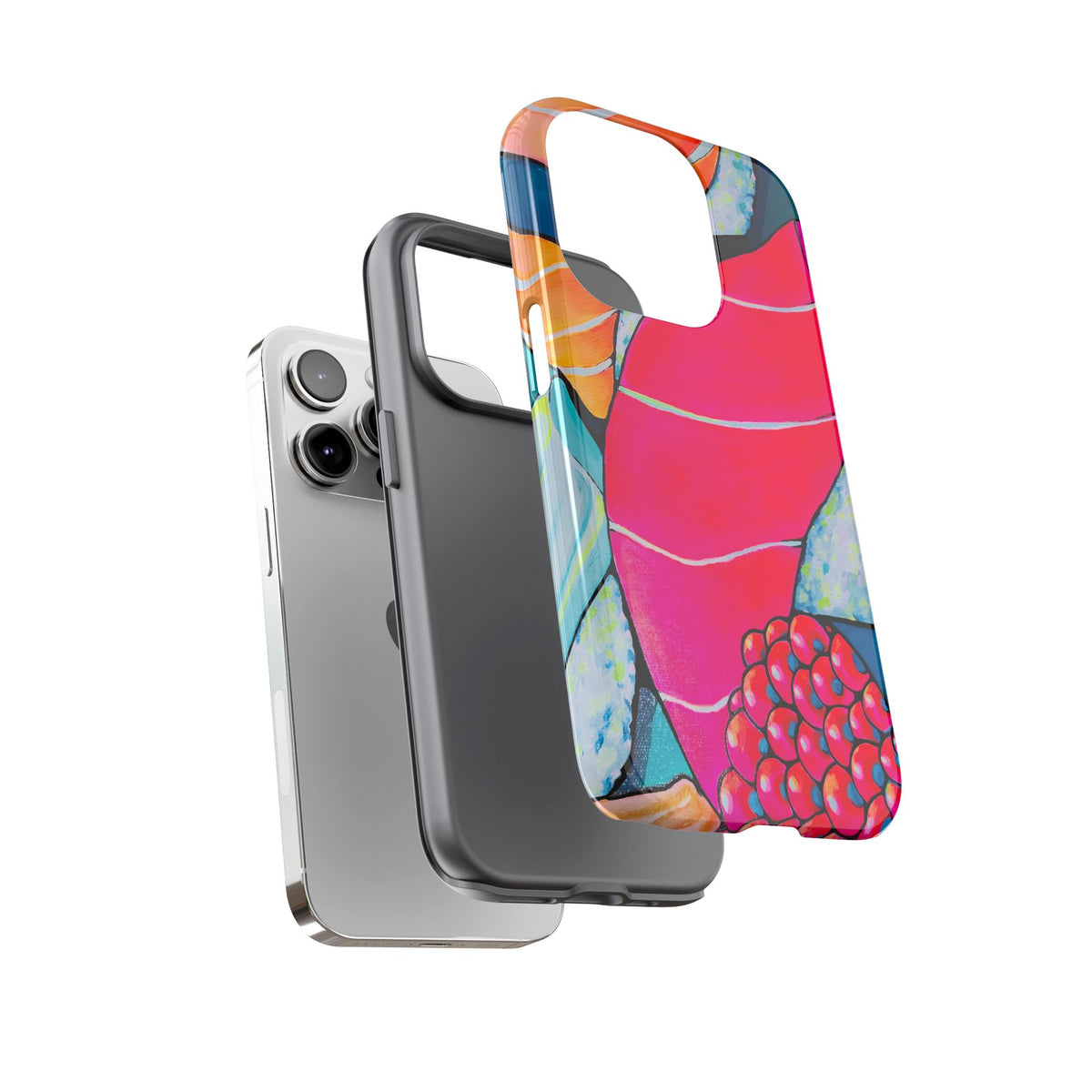 Coque de téléphone résistante Néon Sushi