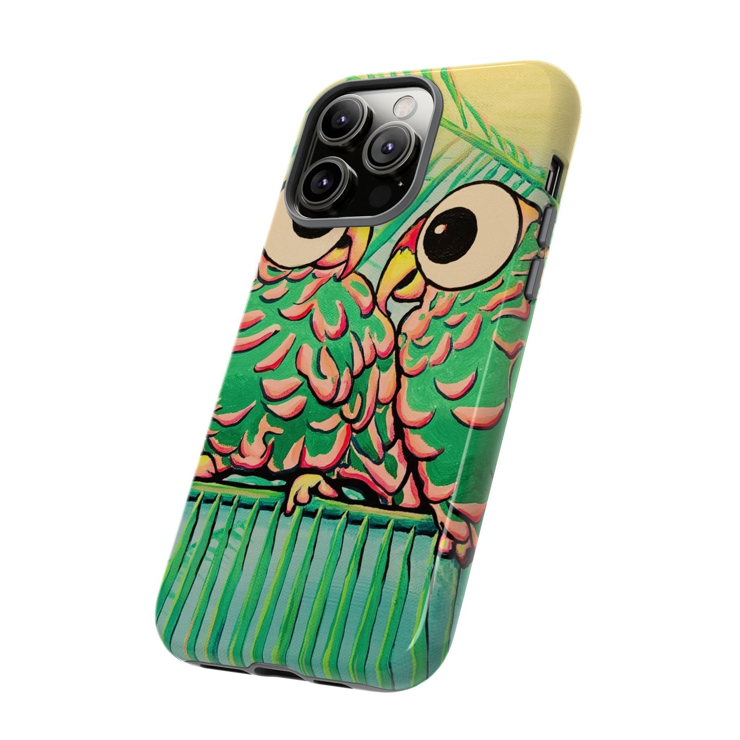 Chatty Cyclops Parrots Tough Phone Case