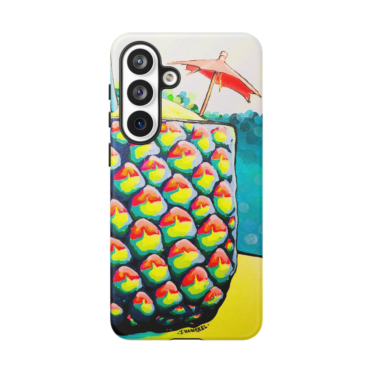 Neon Piña Colada Tough Phone Case