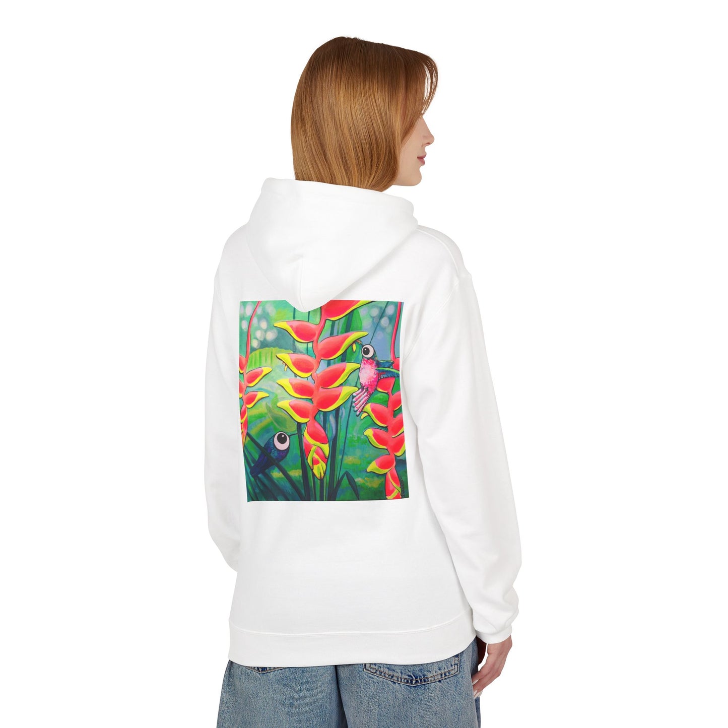 Unisex Cyclops Hummingbirds Soft Hoodie