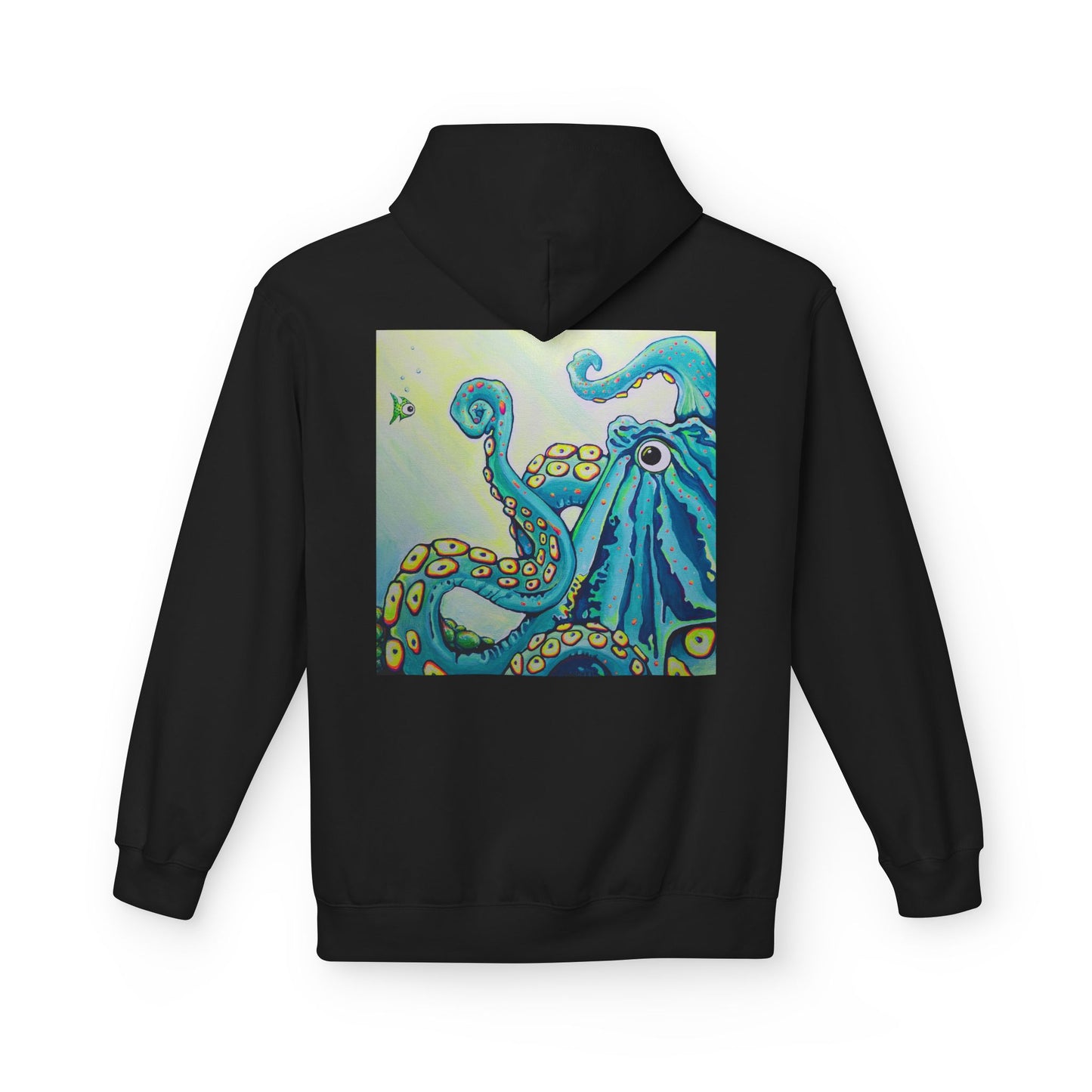 Unisex Cyclops Octopus Soft Hoodie