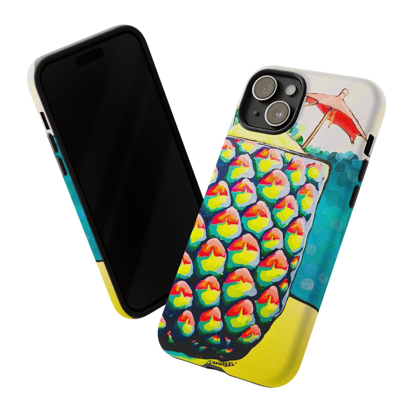 Neon Piña Colada Tough Phone Case