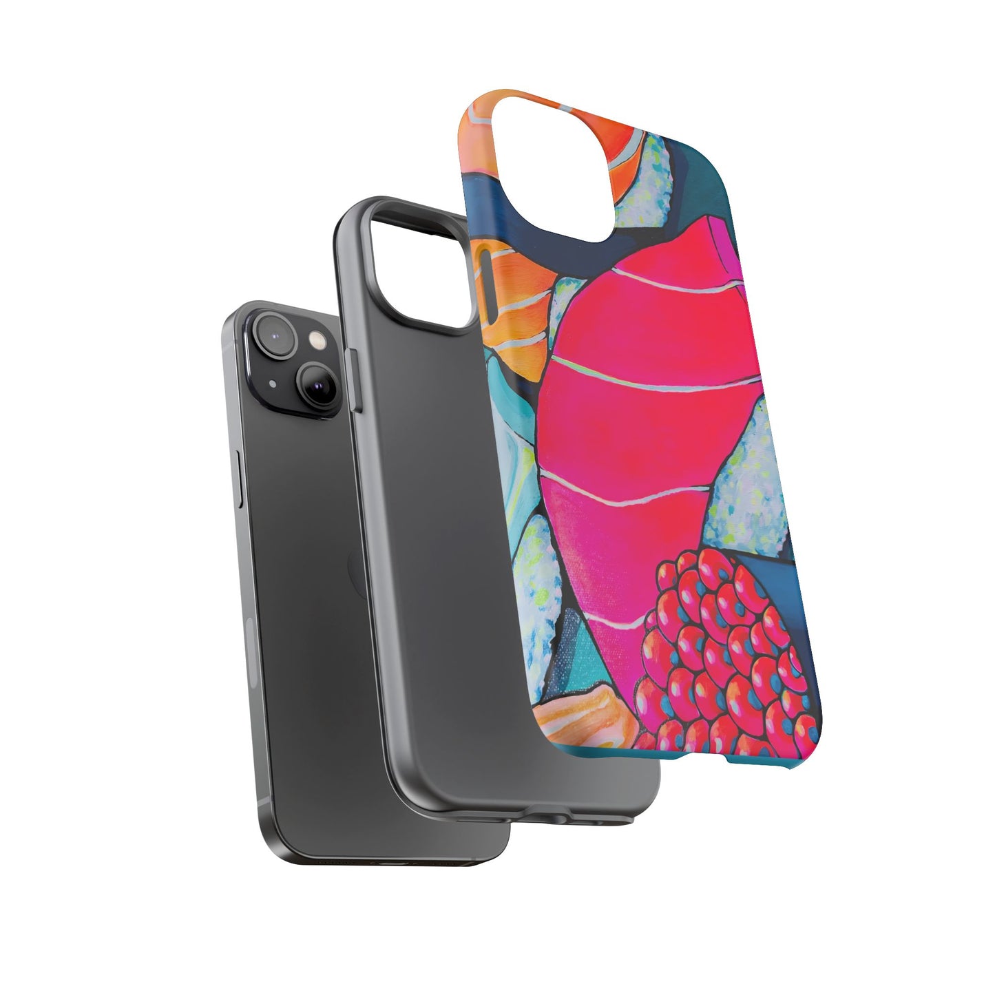Coque de téléphone résistante Néon Sushi