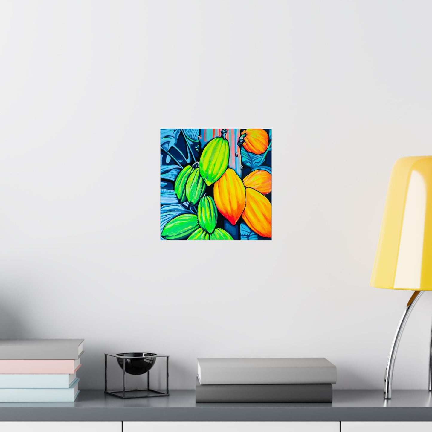 Neon Cacao Giclée Art Poster