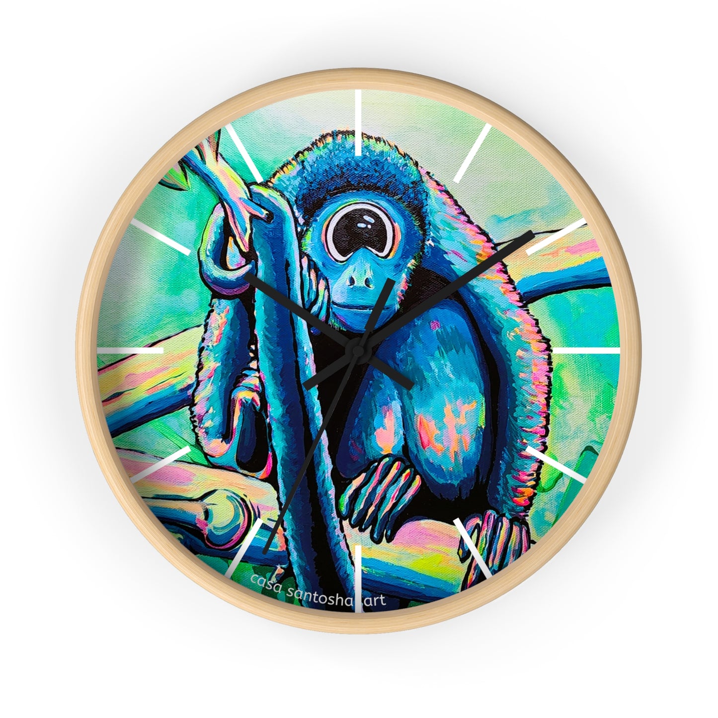Cyclops Monkey Pop Art Wall Clock