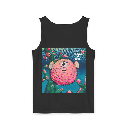 Unisex Cyclops Pufferfish Tank Top - Perfect for Summer Vibes