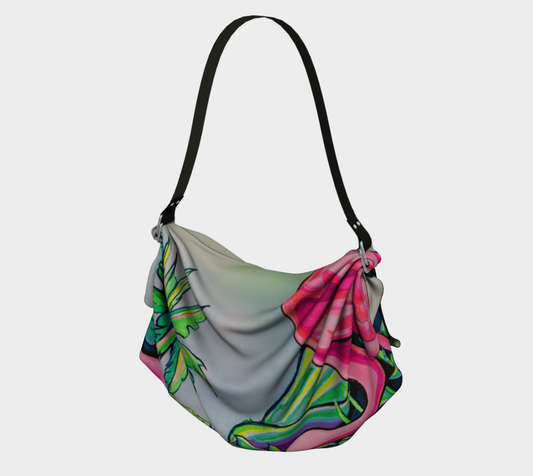 Cyclops Flamingo Family Origami Tote