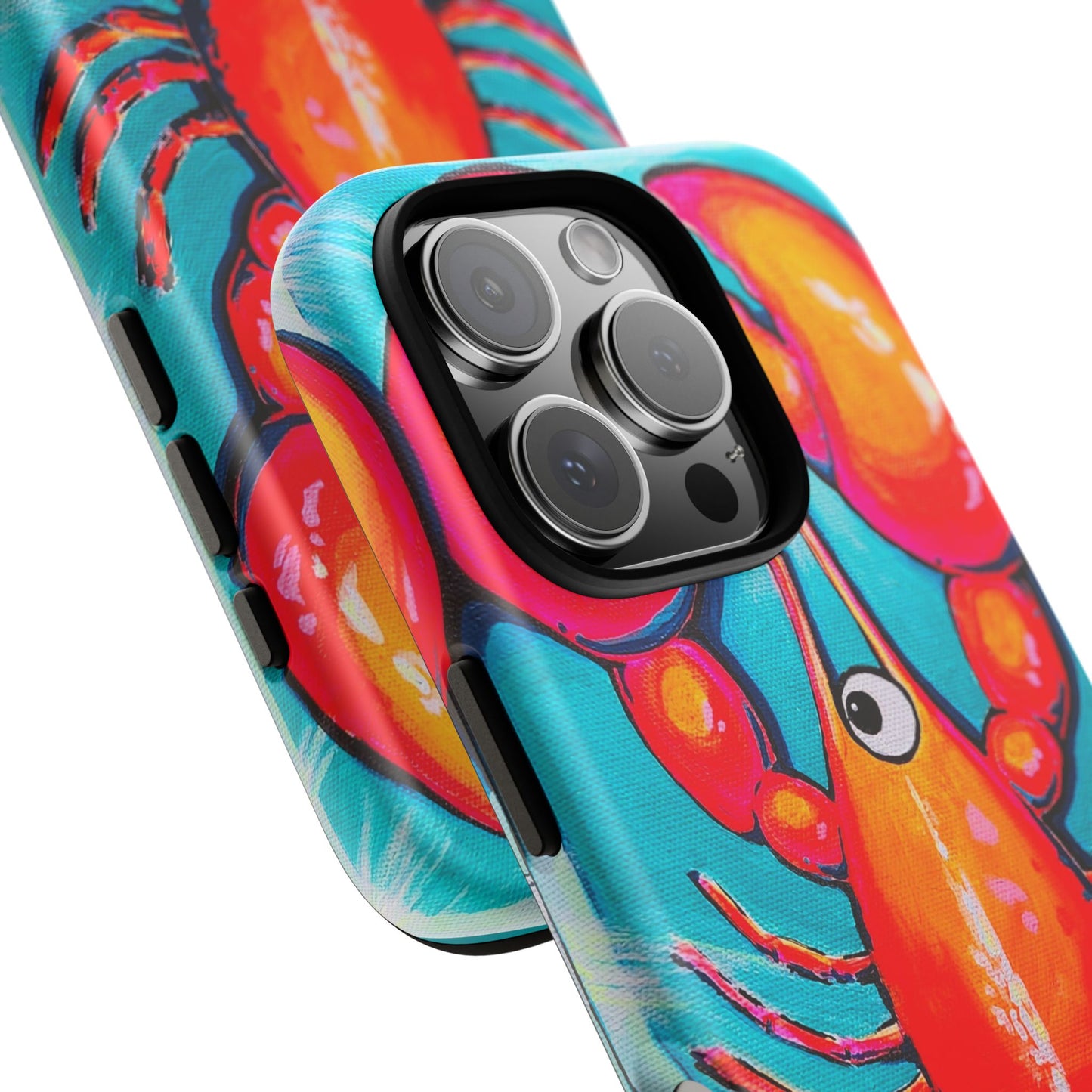 Neon Lobster Tough Phone Case