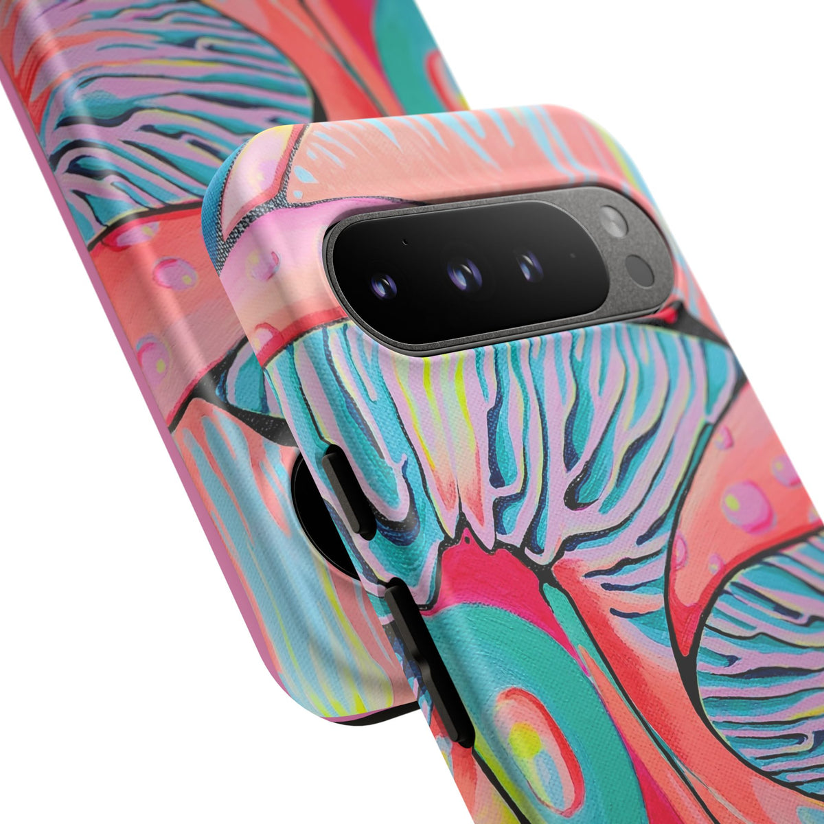 Coque de téléphone résistante Trippy Mushrooms