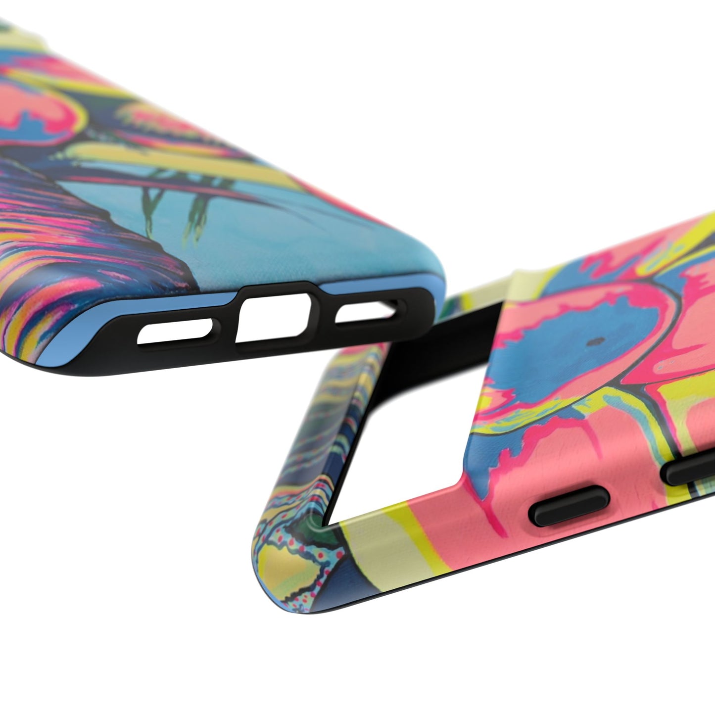 Neon Coconuts Tough Phone Case