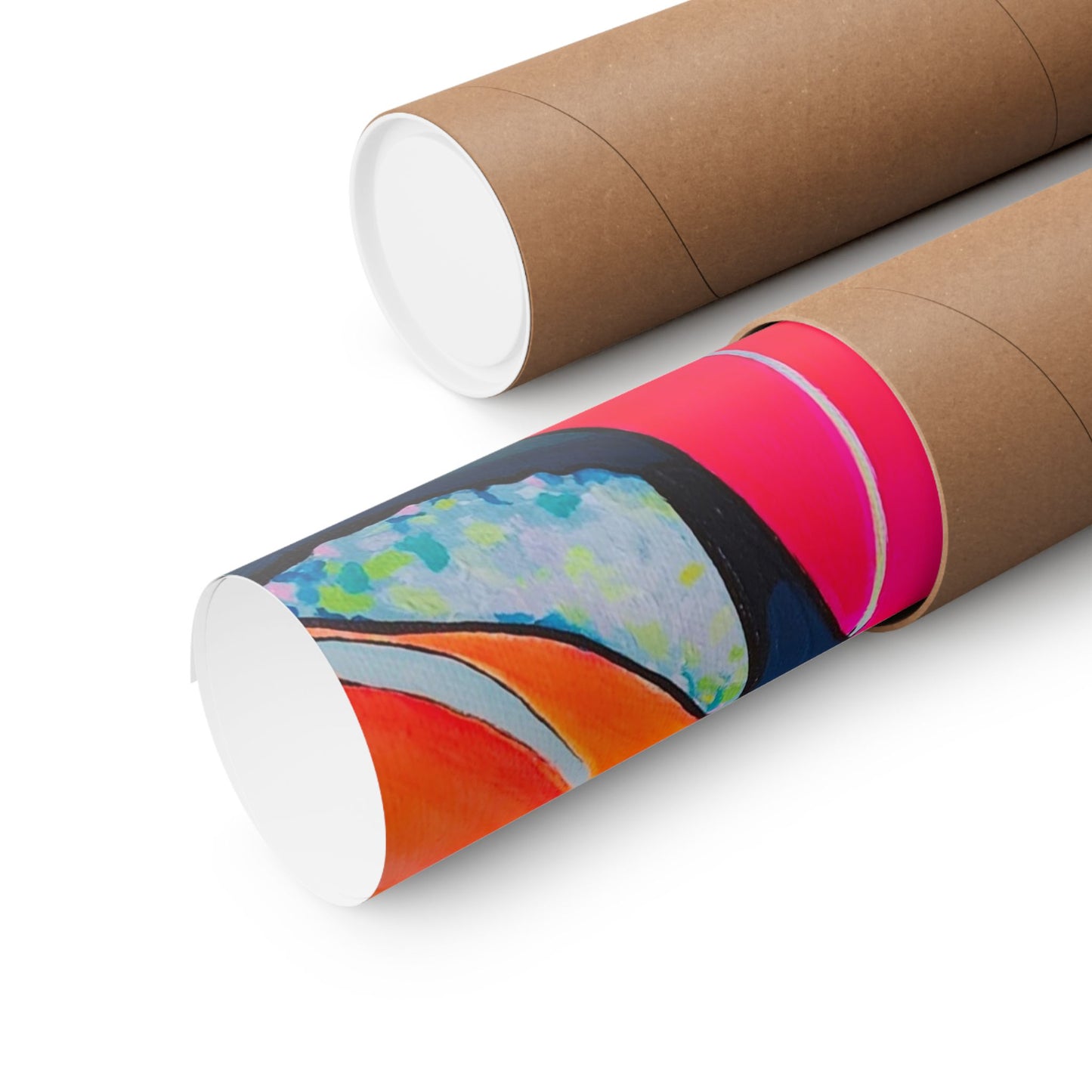 Neon Sushi Giclée Art Poster