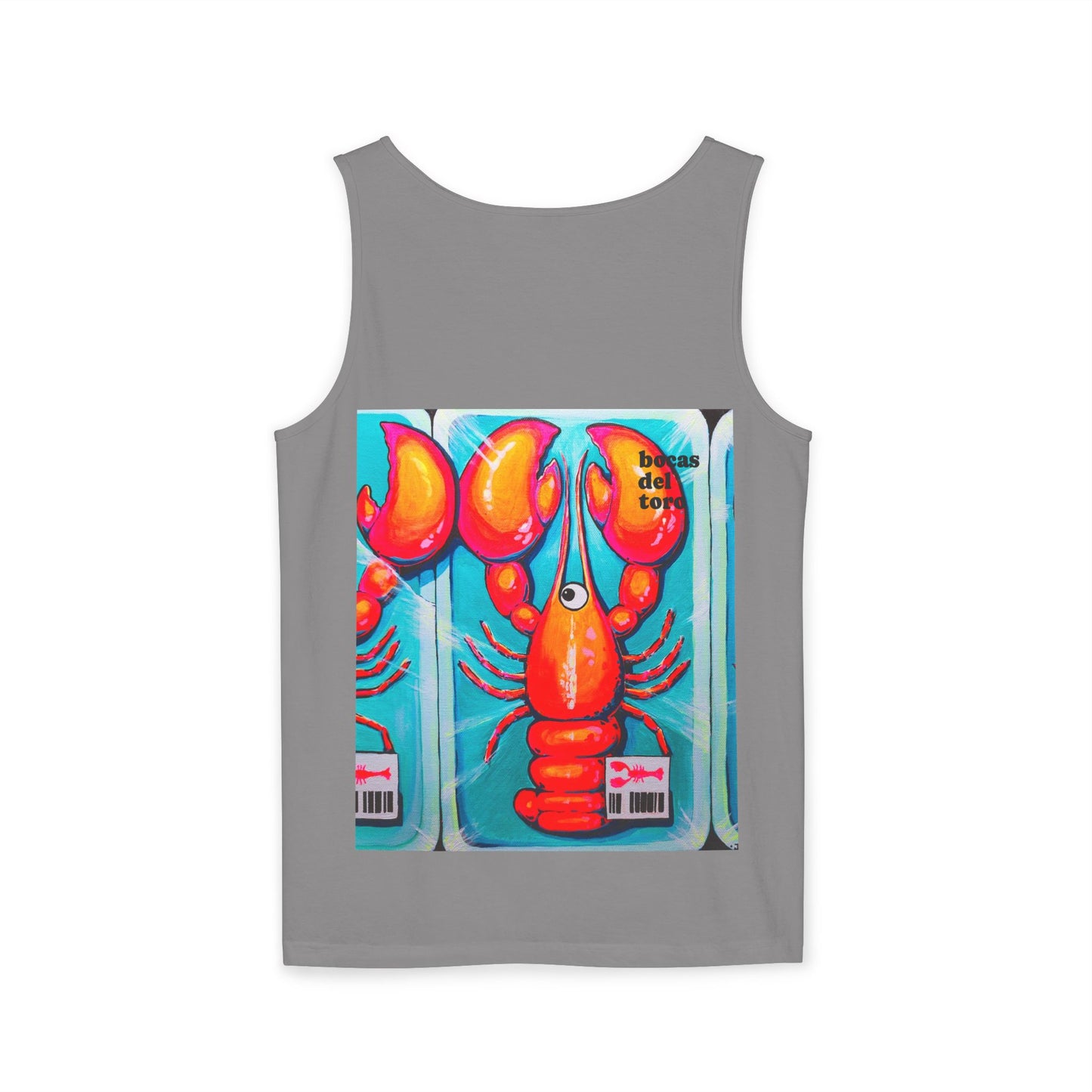 Unisex Fresh Neon Lobster Tank Top - Perfect for Summer Vibes