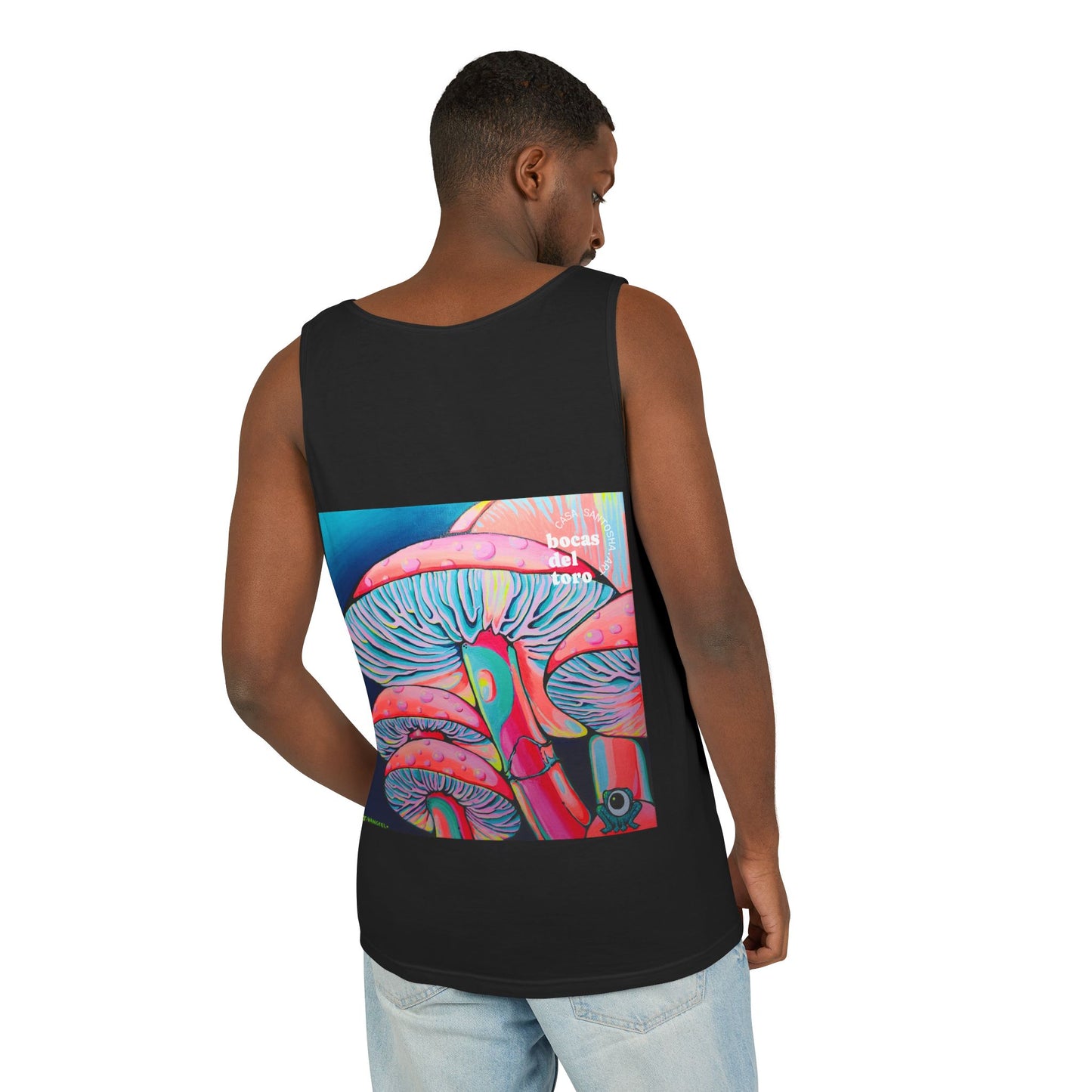 Unisex Trippy Mushrooms Tank Top - Perfect for Summer Vibes