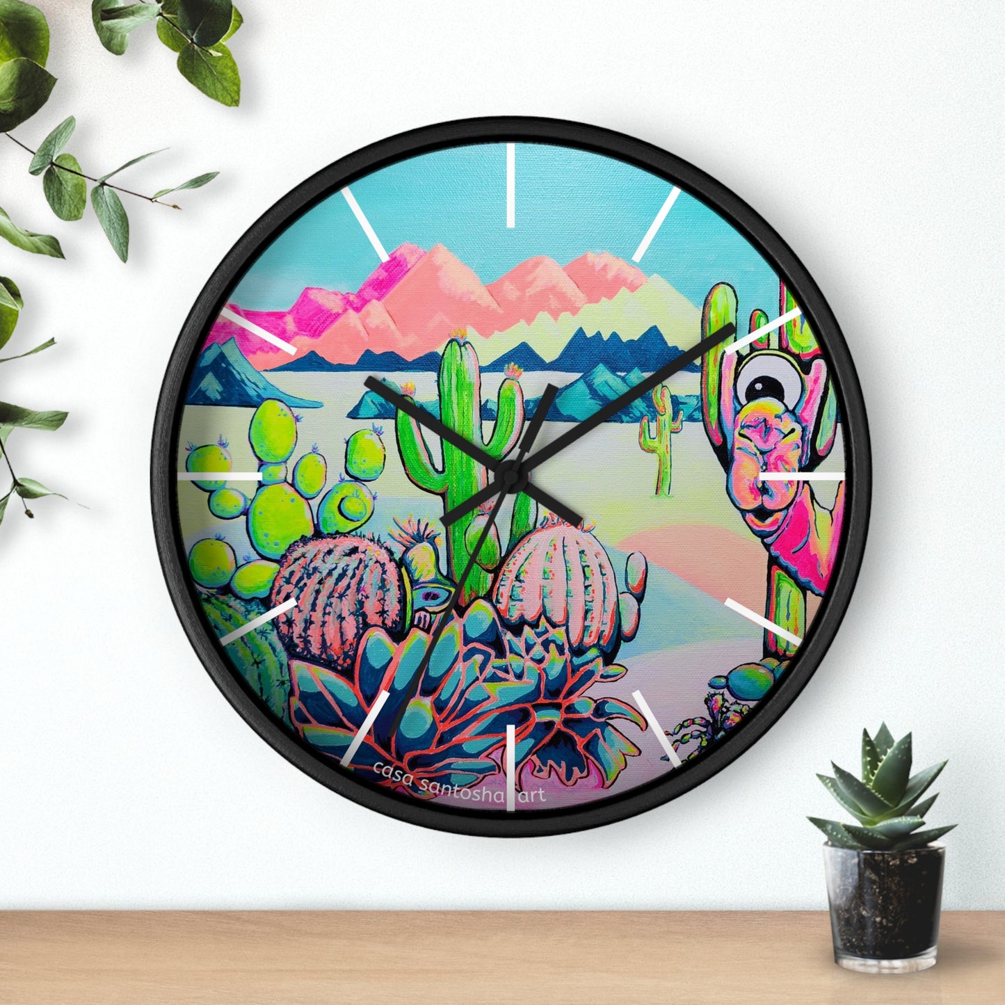 Cyclops Camel Pop Art Wall Clock