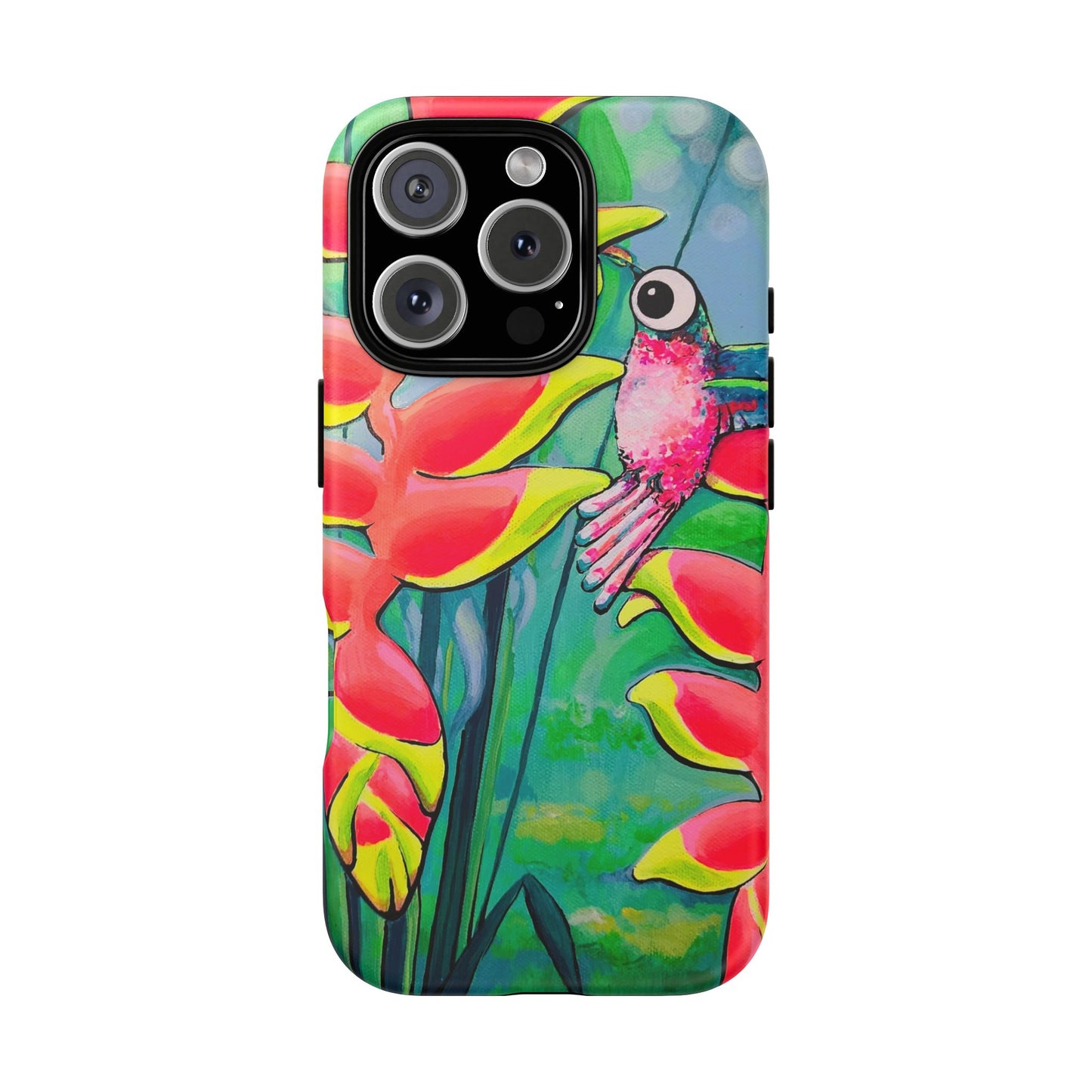 Cyclops Hummingbirds Tough Phone Case