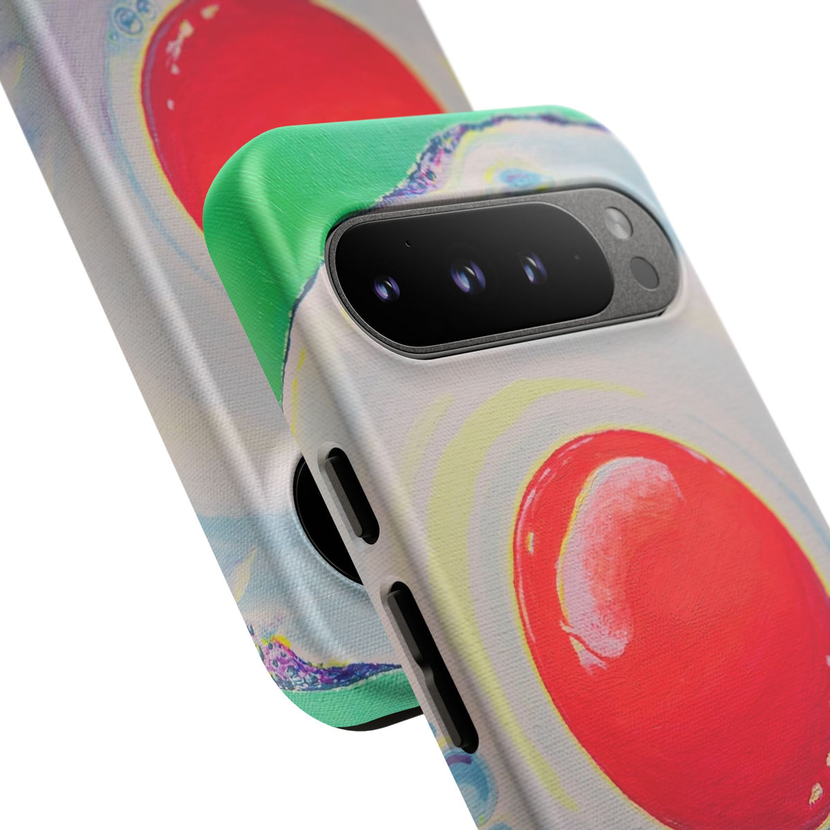Neon Fried Egg Tough Phone Case