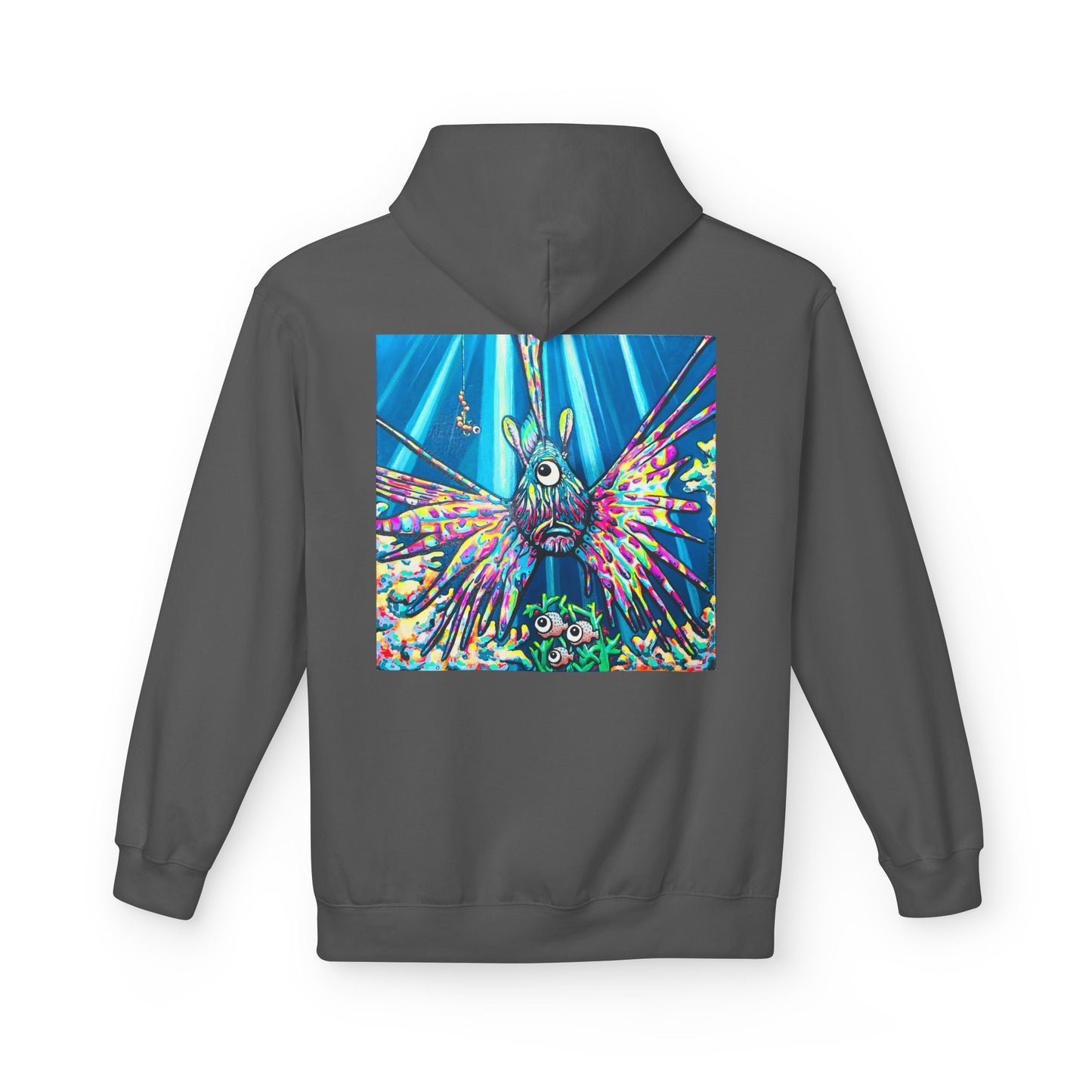 Unisex Cyclops Lionfish Soft Hoodie