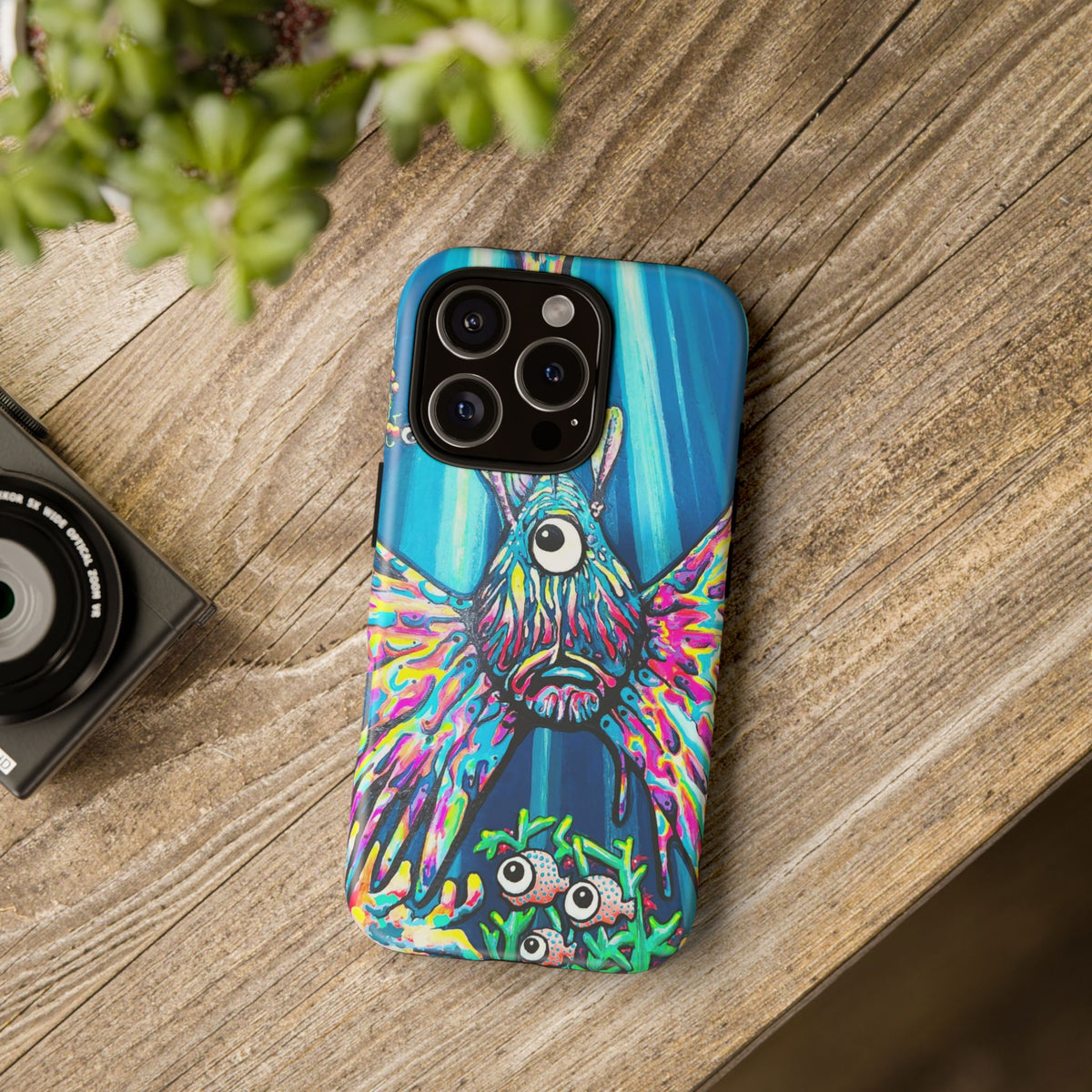 Cyclops Lionfish Tough Phone Case