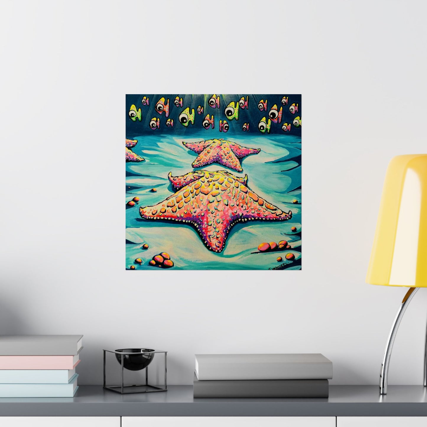 Cyclops Starfish Giclée Art Poster