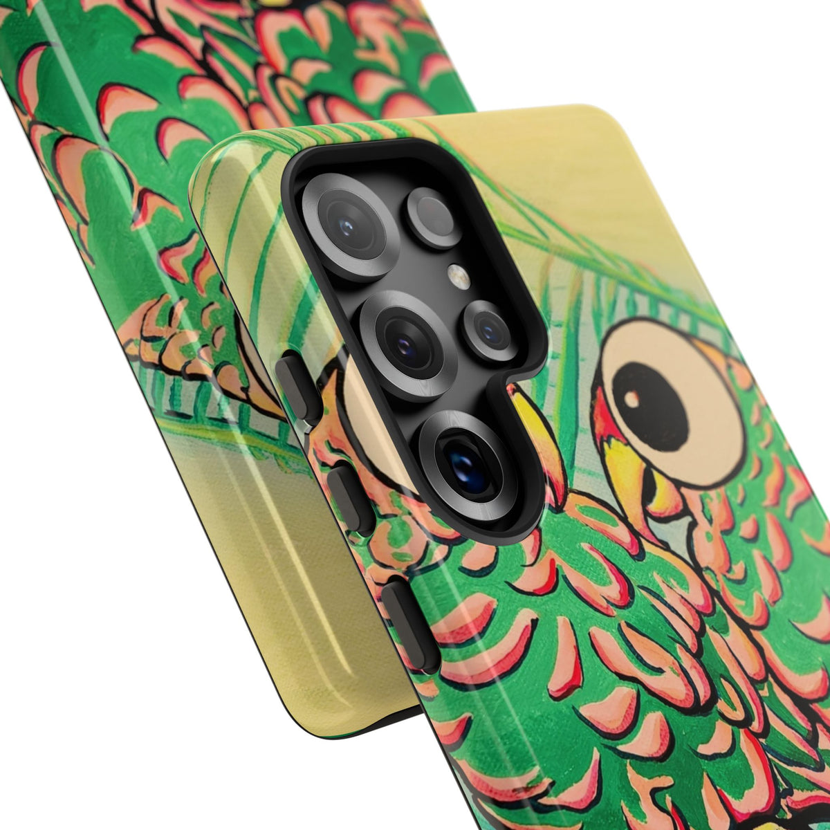 Chatty Cyclops Parrots Tough Phone Case