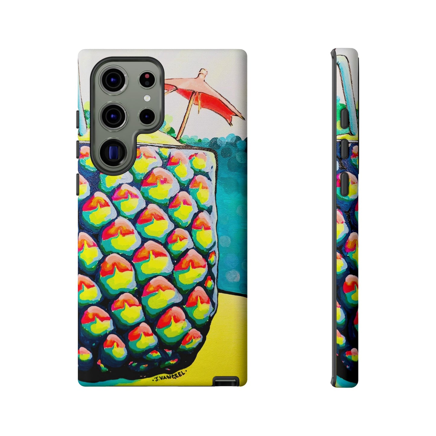 Neon Piña Colada Tough Phone Case