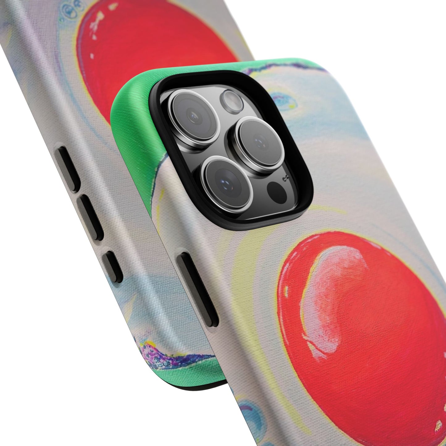 Neon Fried Egg Tough Phone Case