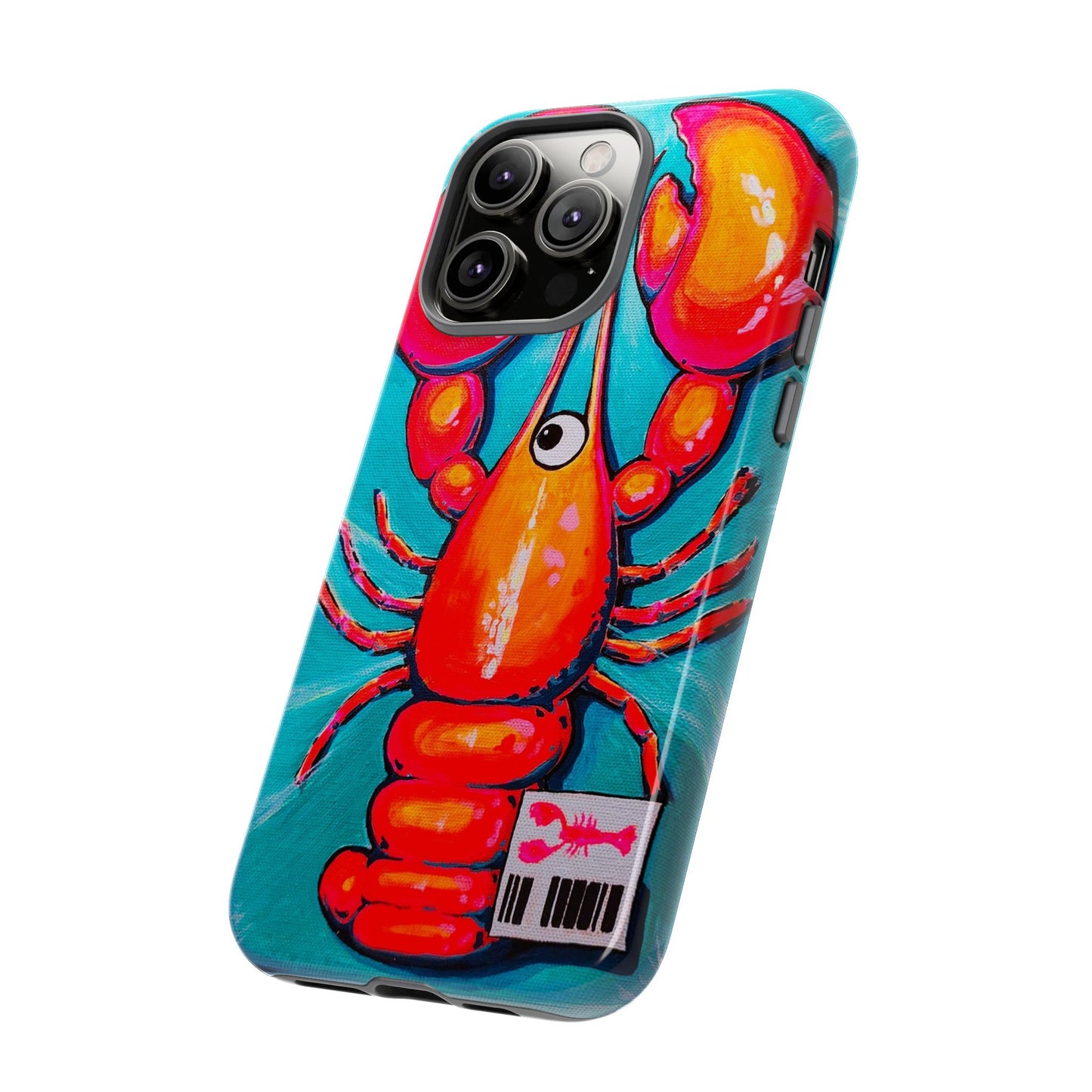 Neon Lobster Tough Phone Case
