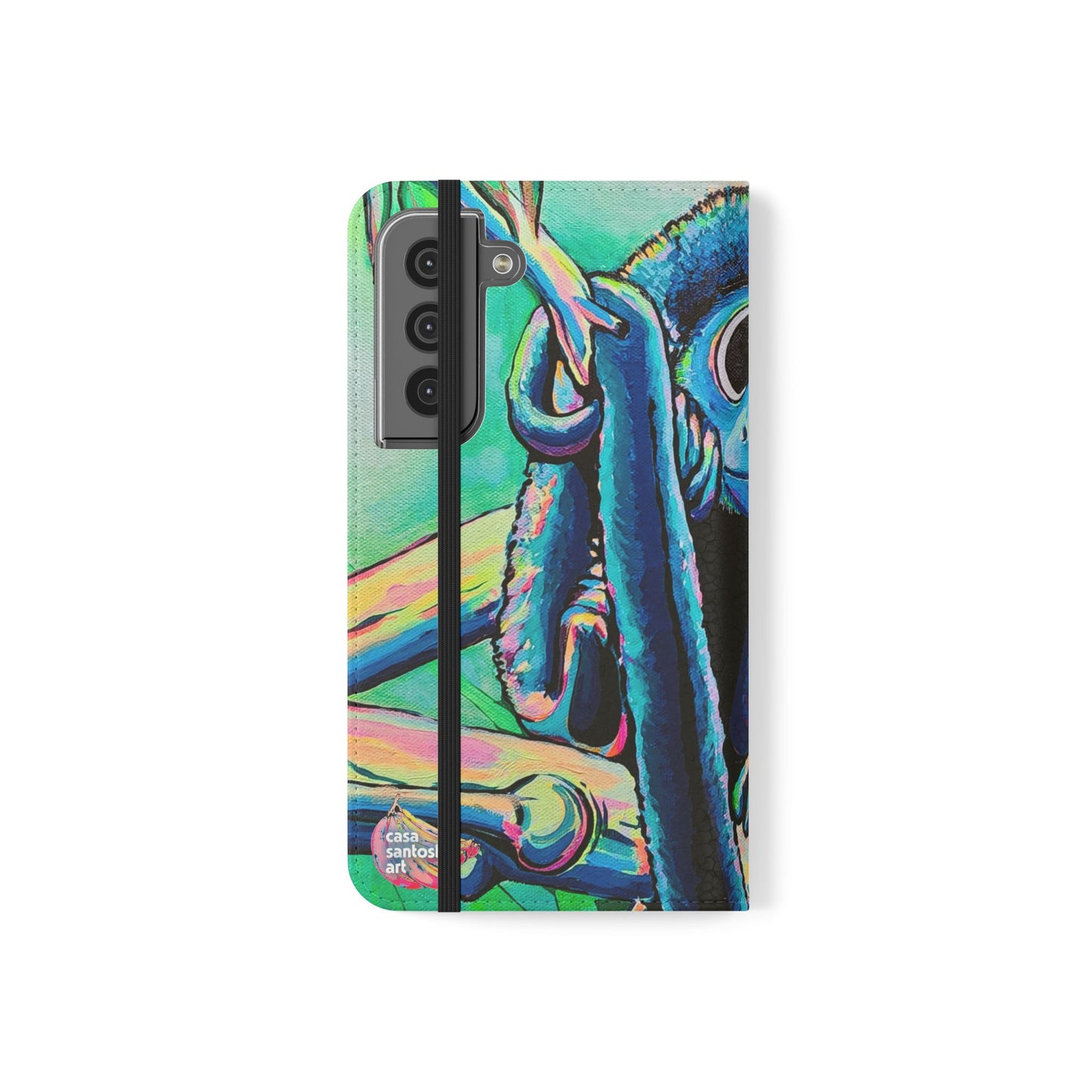 Cyclops Monkey Flip Phone Case – Wallet Cover with Card Slots