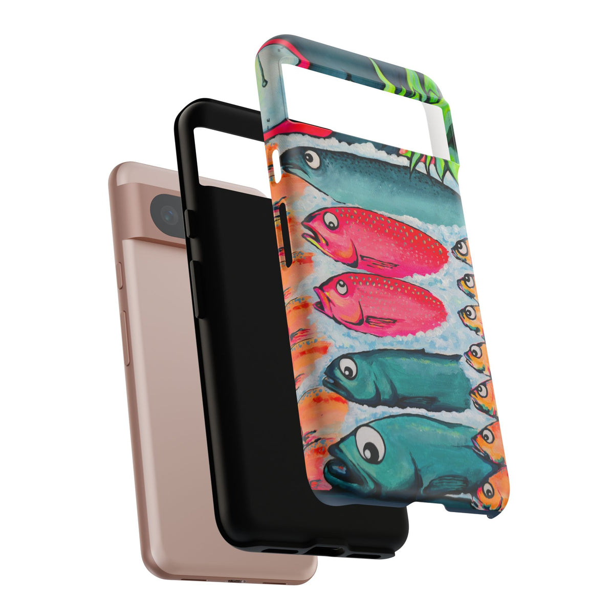 Neon Cabo Fish Market Tough Phone Case